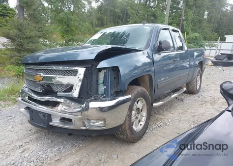 2013 Chevrolet Silverado 1500 Lt из США, поврежденный, VIN 1GCRKSE78DZ324253
